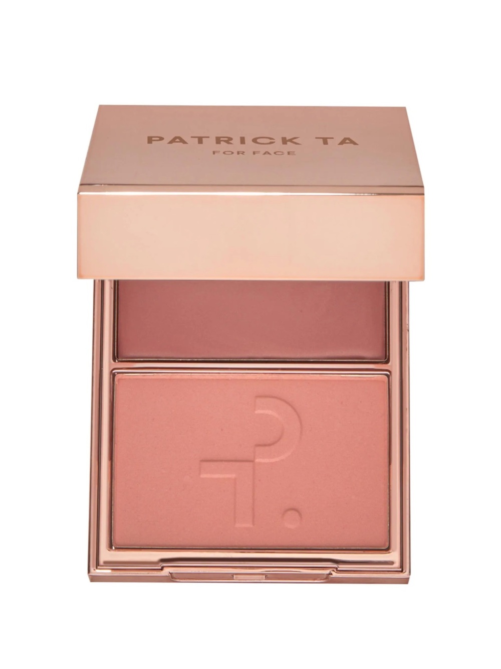 NWT Patrick Ta Major Headlines Double-Take Crème & Powder Blush Duo Not Too Much